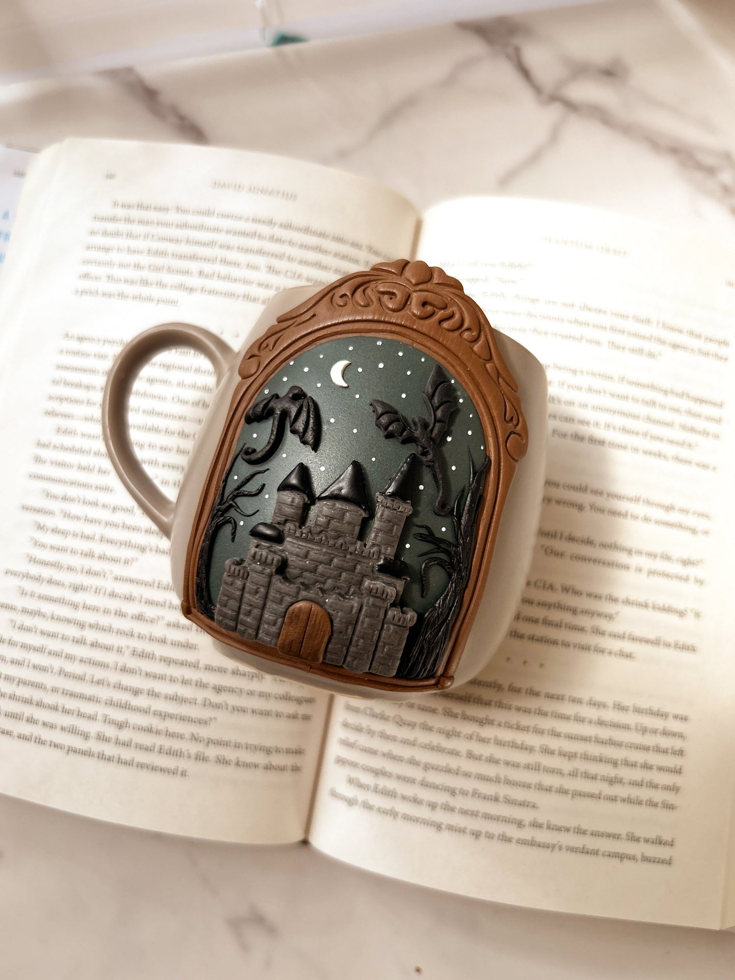 Moonlit Castle Mug