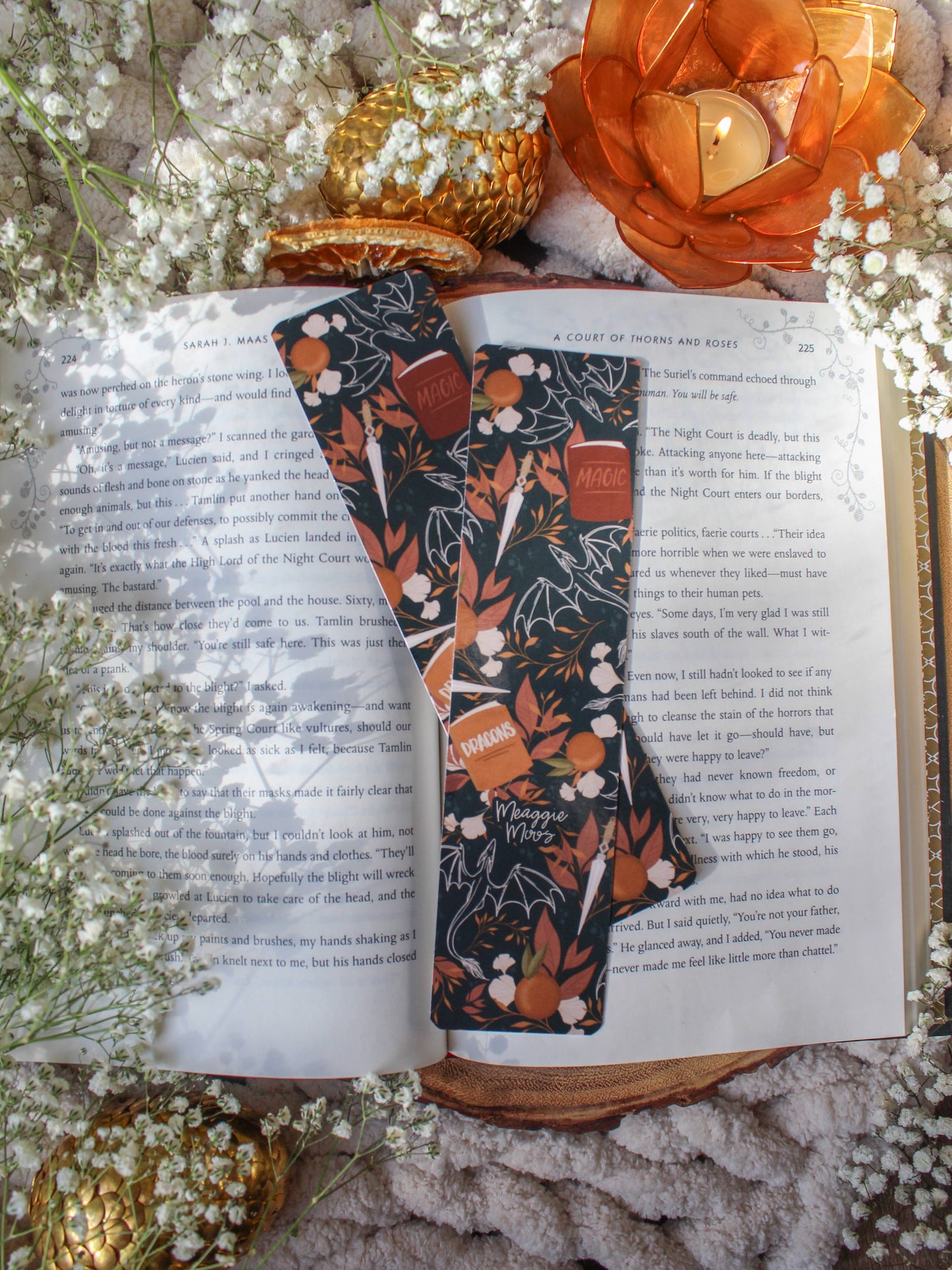 Dragons Grove 2x8 Bookmark | Glossy