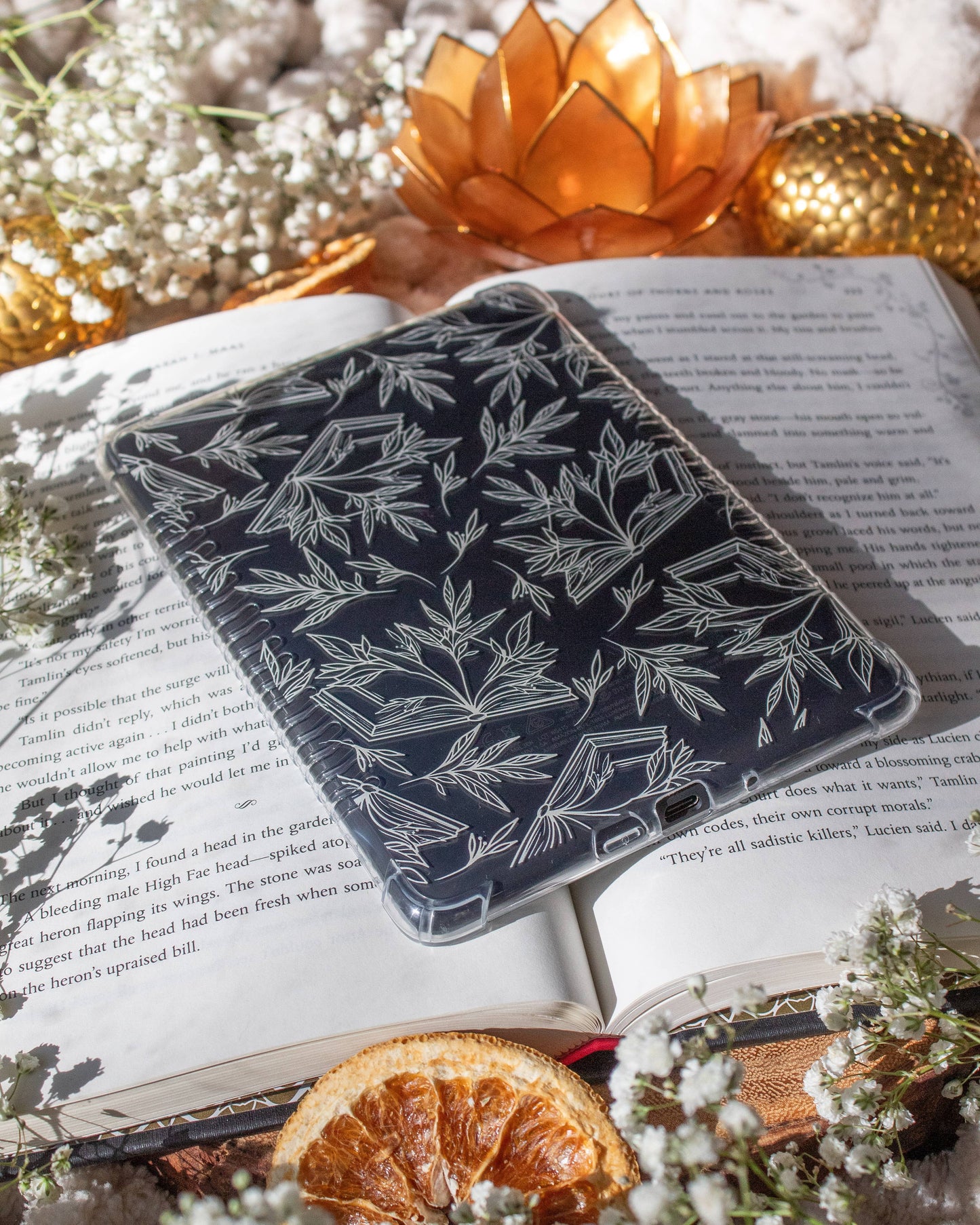 Soft Clear Kindle Case | Porcelain Books