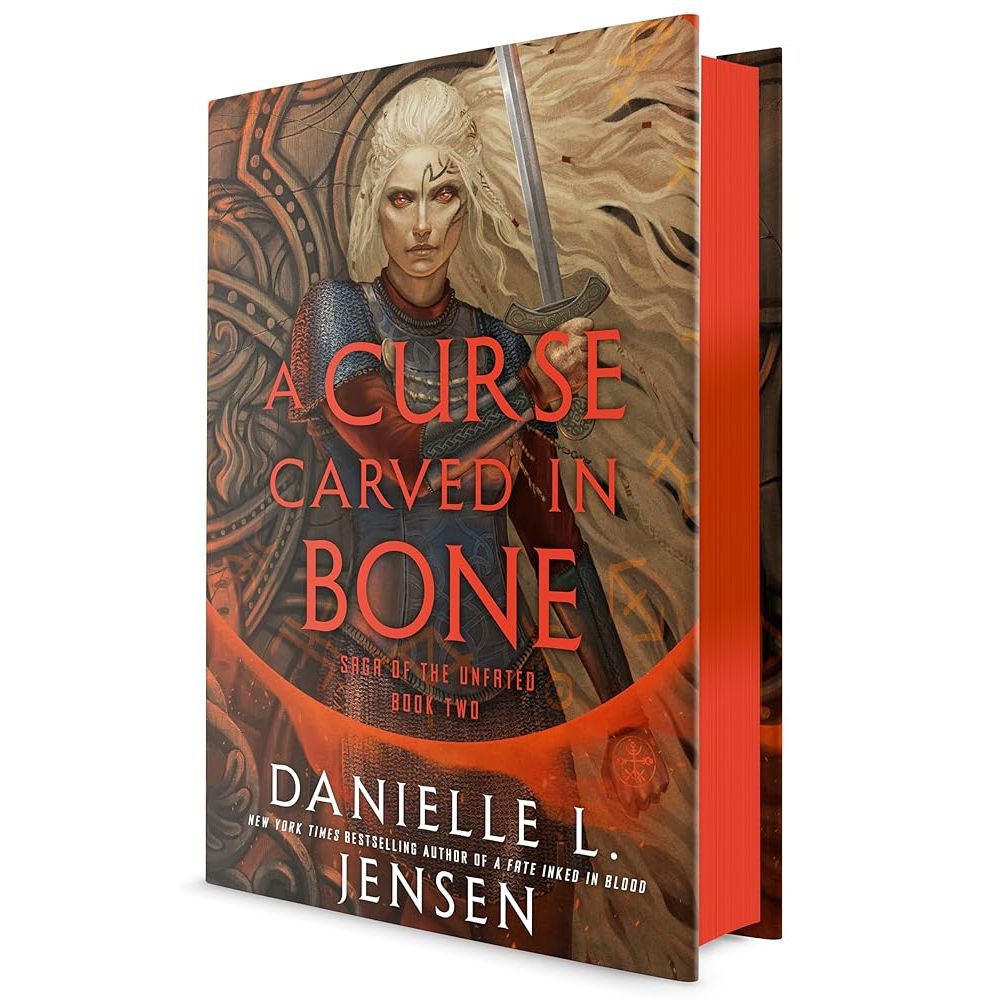A Curse Carved in Bone: Book Two of the Saga of the Unfated cover image