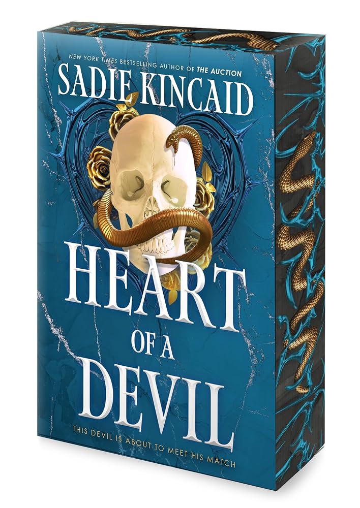 Heart of a Devil: A best friend's dad, age-gap standalone dark mafia romance cover image
