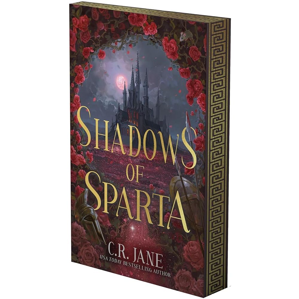 Shadows of Sparta: A Greek Mythology Romantasy (Deluxe Limited Edition) (The Spartan Flame Trilogy, 1) cover image