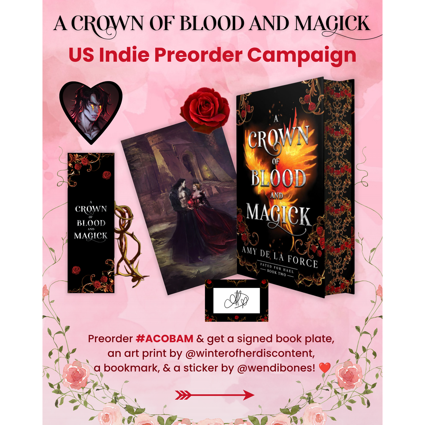 PRE-ORDER A Crown of Blood and Magick