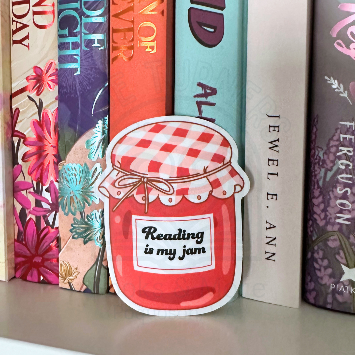 Reading is my Jam Sticker