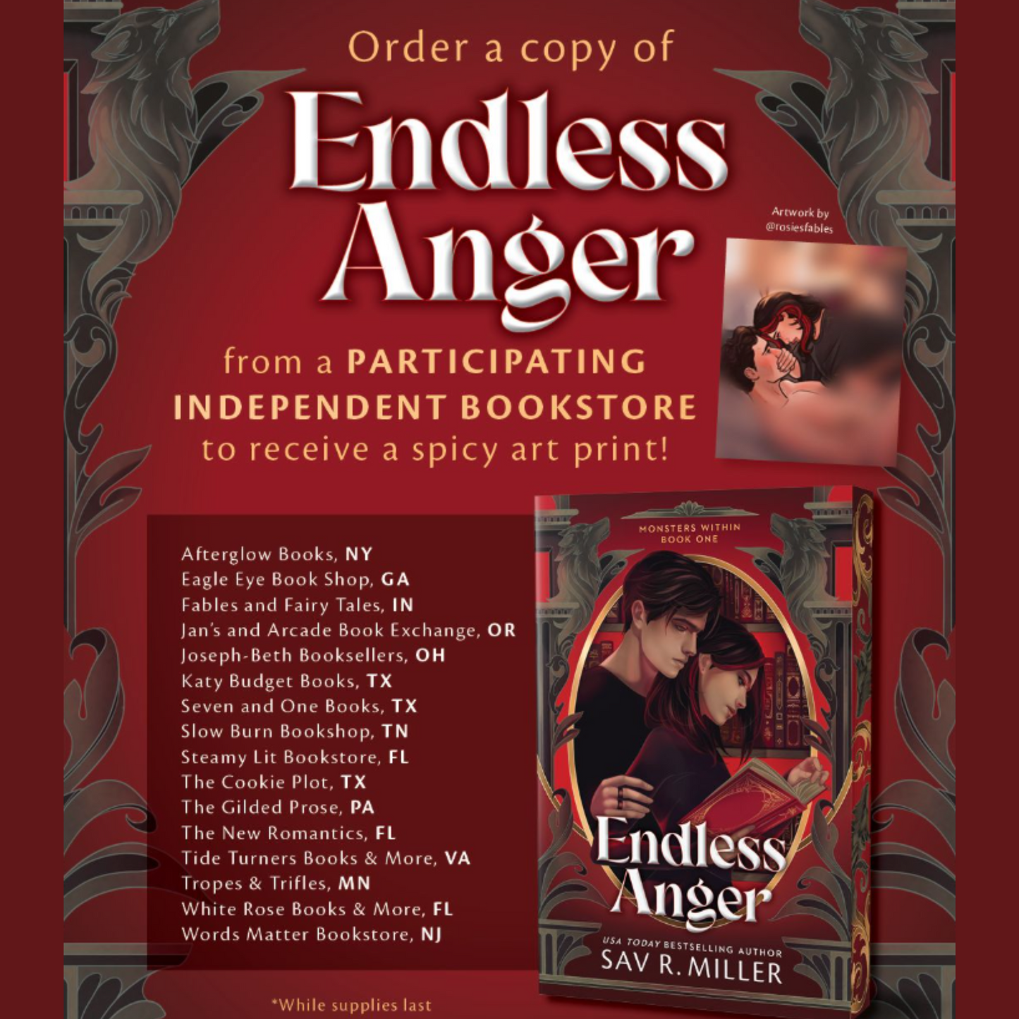 PRE-ORDER Endless Anger (Deluxe Edition)