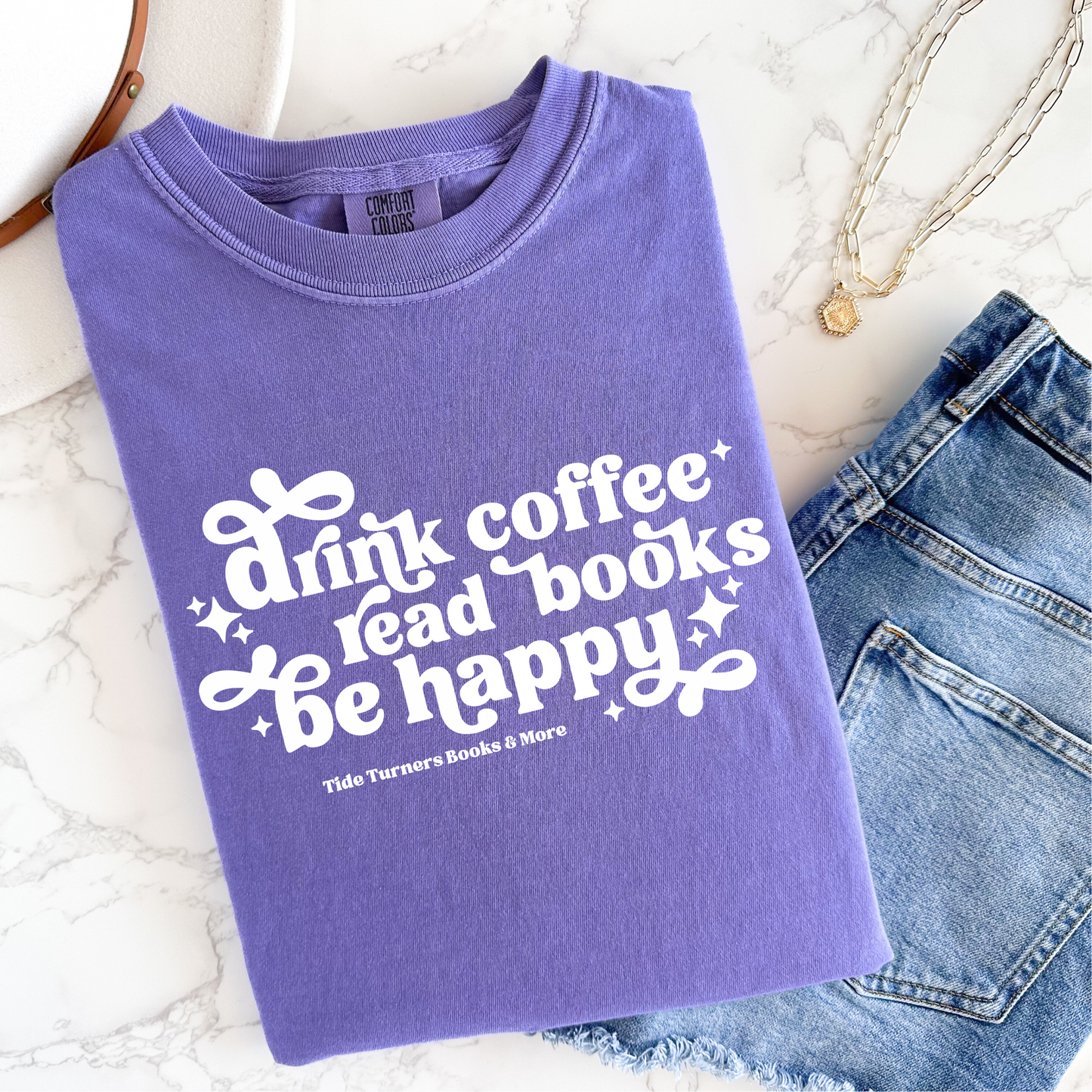 Drink Coffee - Read Books - Be Happy