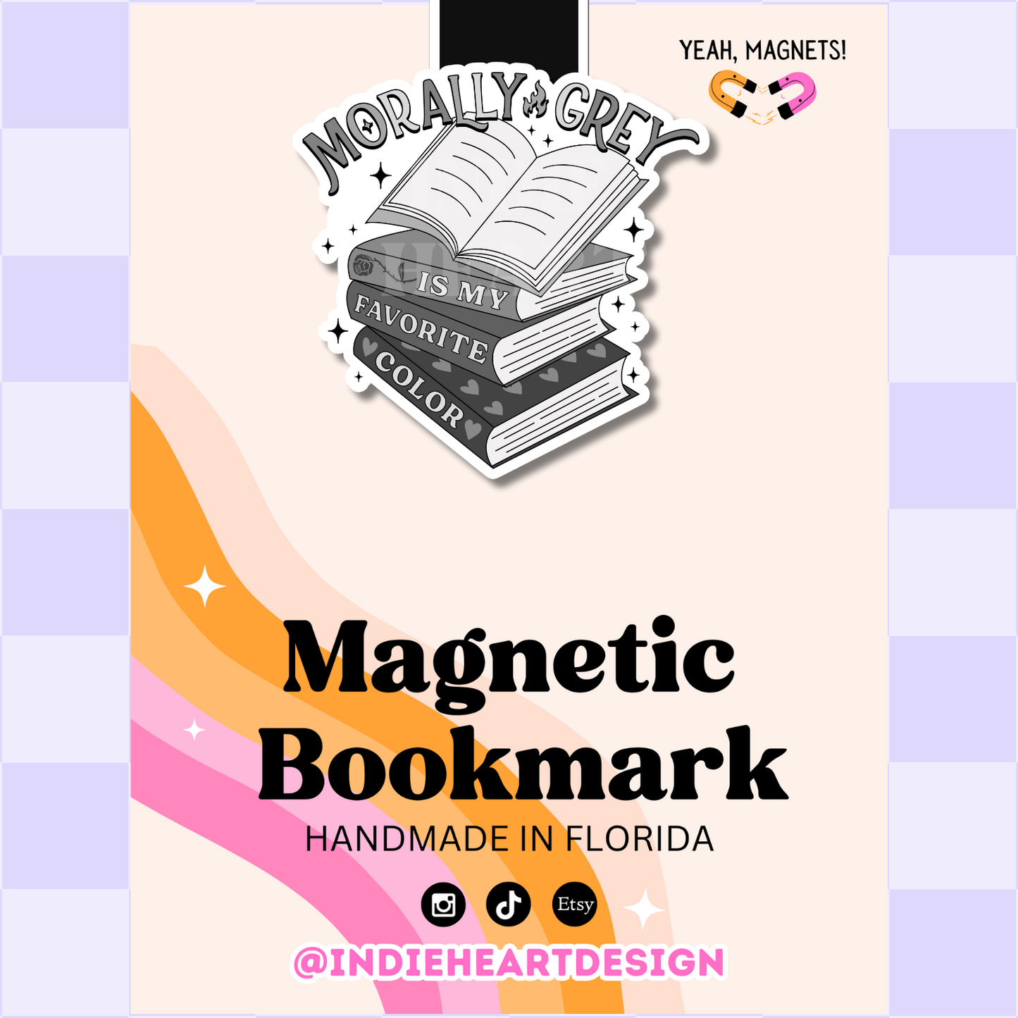 Morally Grey | Magnetic Bookmark