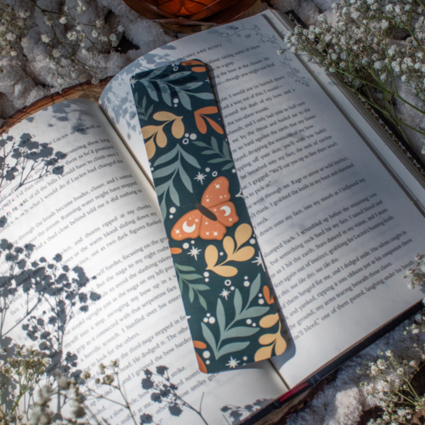 Faerie Garden 2x8 Bookmark