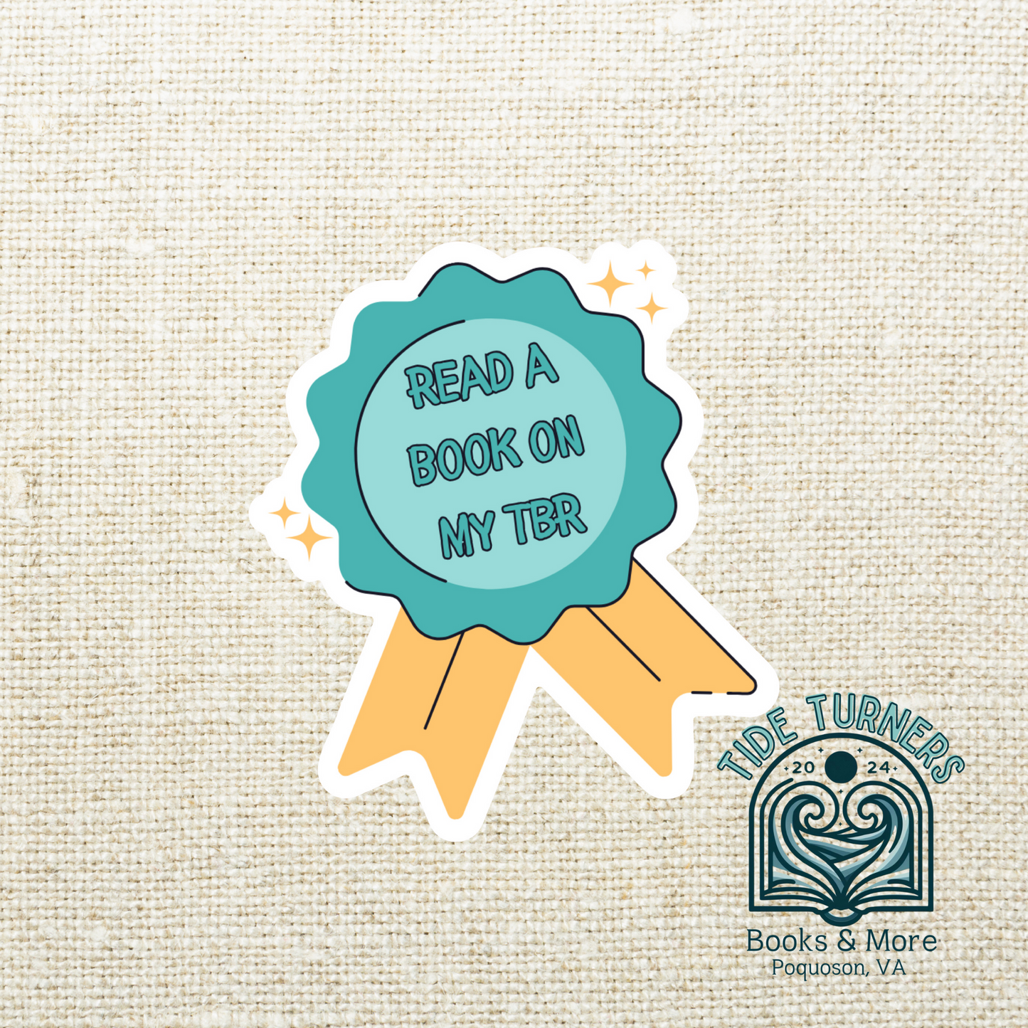 Read A Book On My TBR Sticker