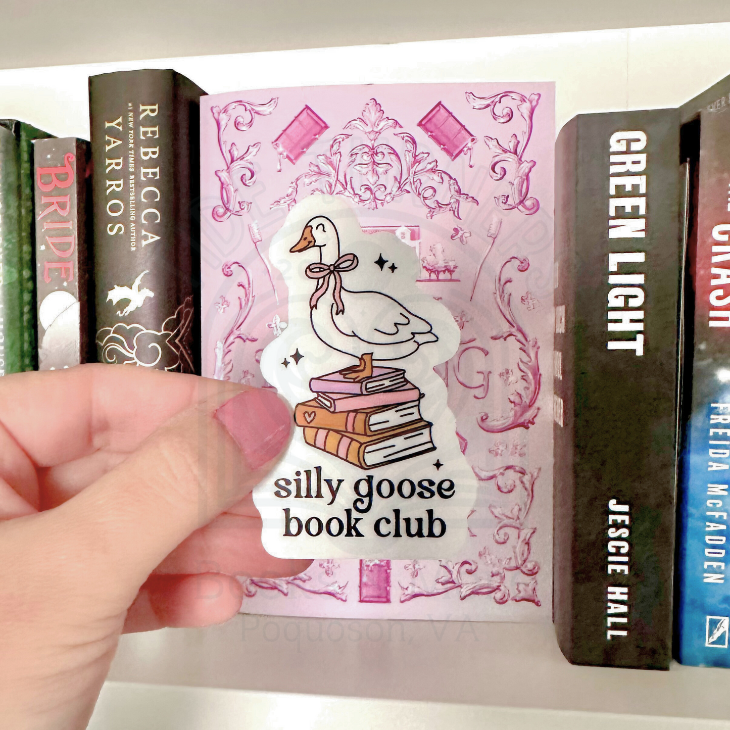 Silly Goose Book Club Sticker
