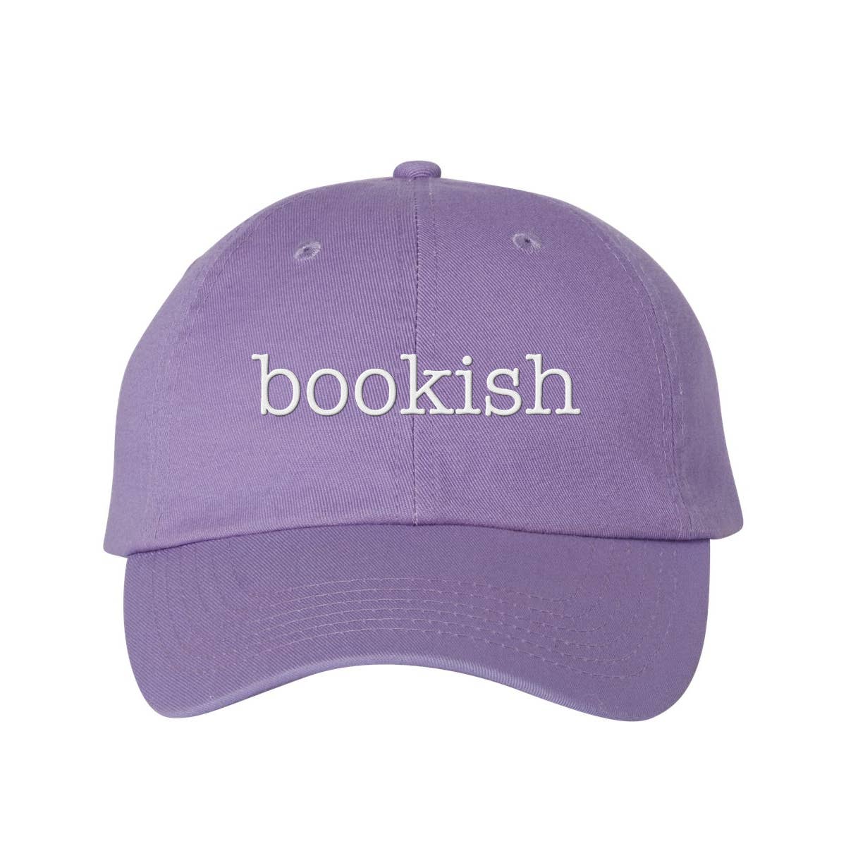 Bookish Embroidered Dad Hat