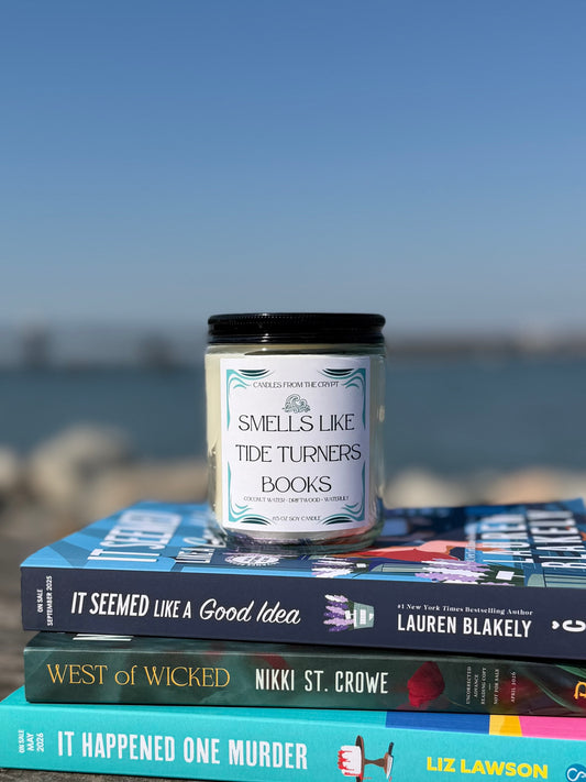 Tide Turners Books Soy Candle