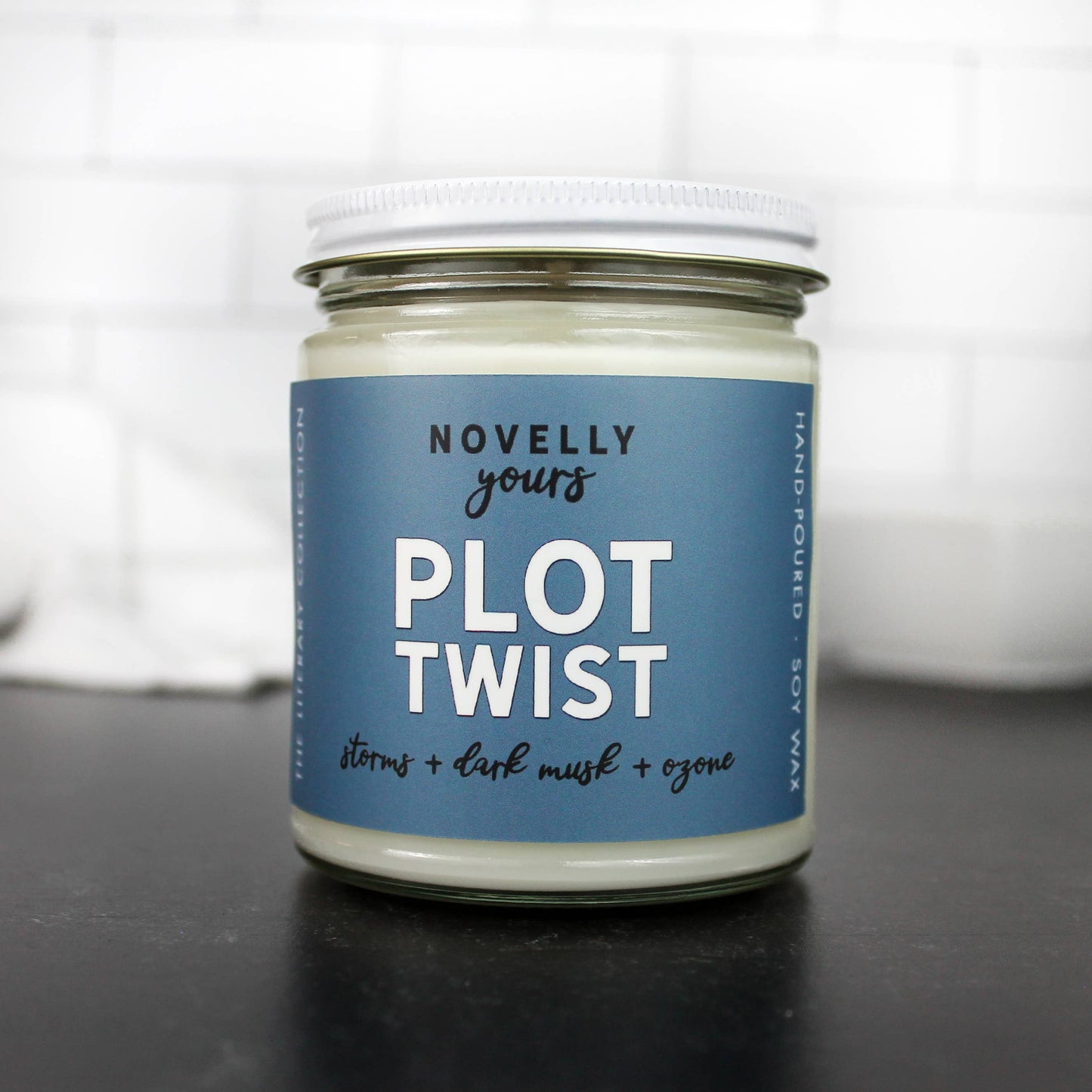 Plot Twist candle