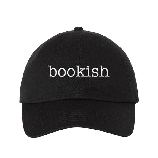 Bookish Embroidered Dad Hat