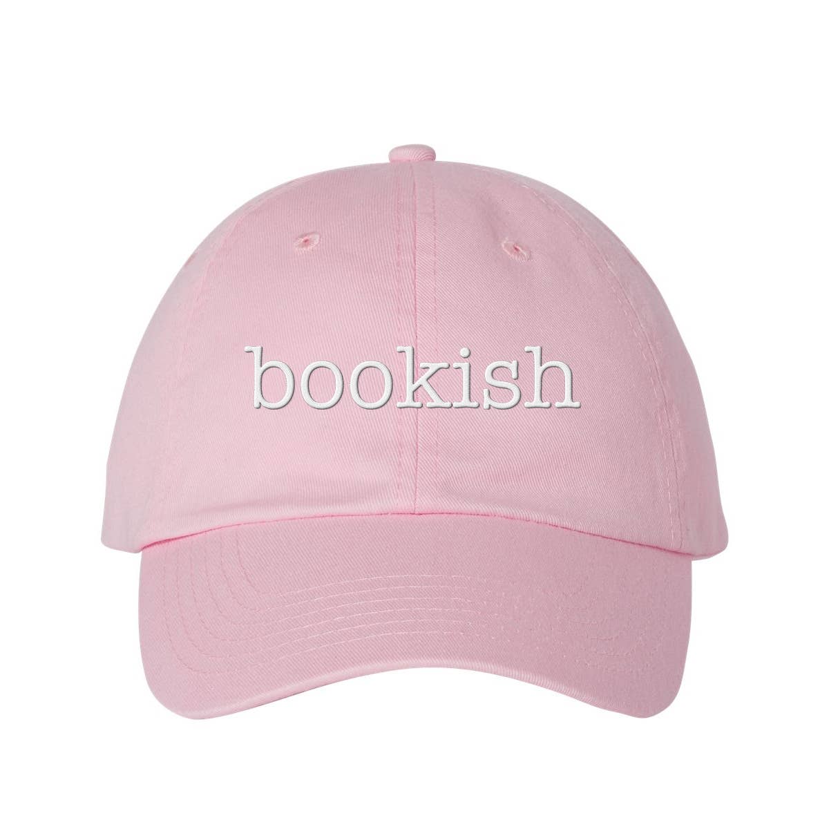 Bookish Embroidered Dad Hat