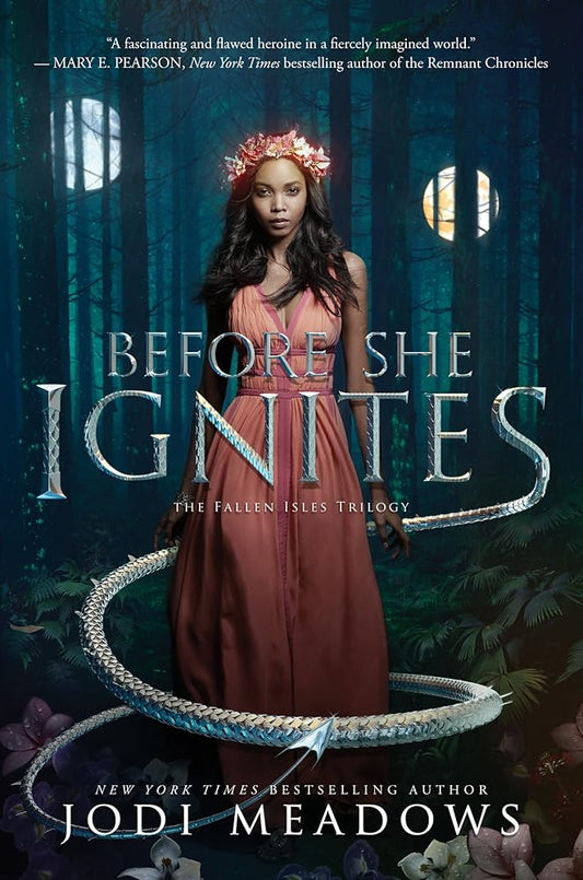 Before She Ignites: A Gripping YA Fantasy of Dragons, Slow Burn Romance, and Found Family (Fallen Isles, 1) cover image
