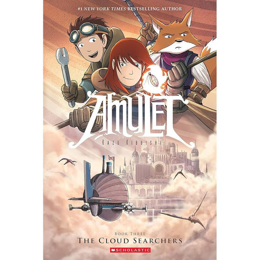 The Cloud Searchers: A Graphic Novel (Amulet #3) (3) cover image