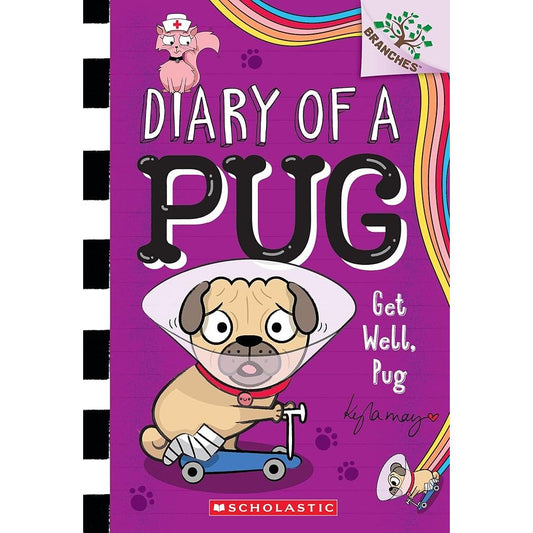 Get Well, Pug: A Branches Book (Diary of a Pug #12) cover image