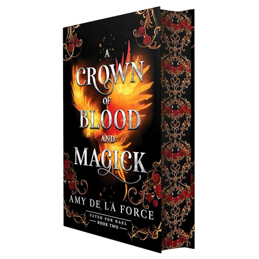 A Crown of Blood and Magick: A scorching and action-packed romantasy (Fated for Hael) cover image