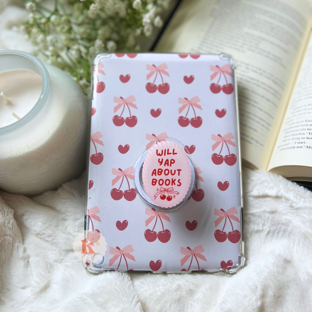 Kindle accessories | bookish kindle grip | kindle case stand