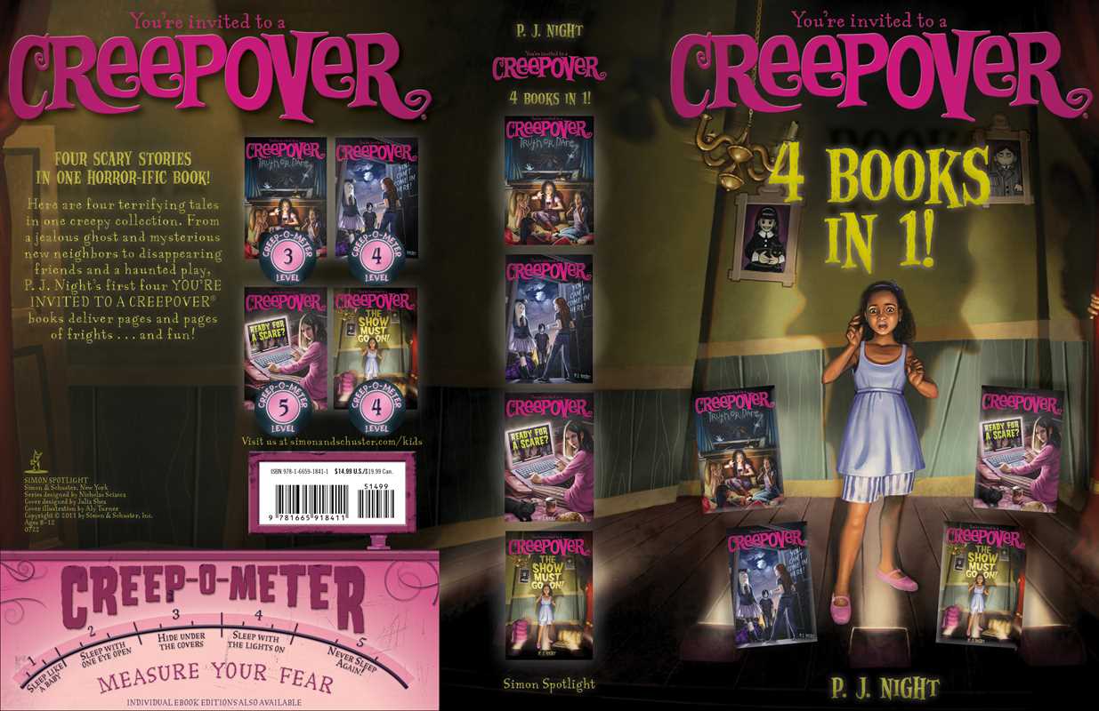 You're Invited to a Creepover 4 Books in 1! by P.J. Night