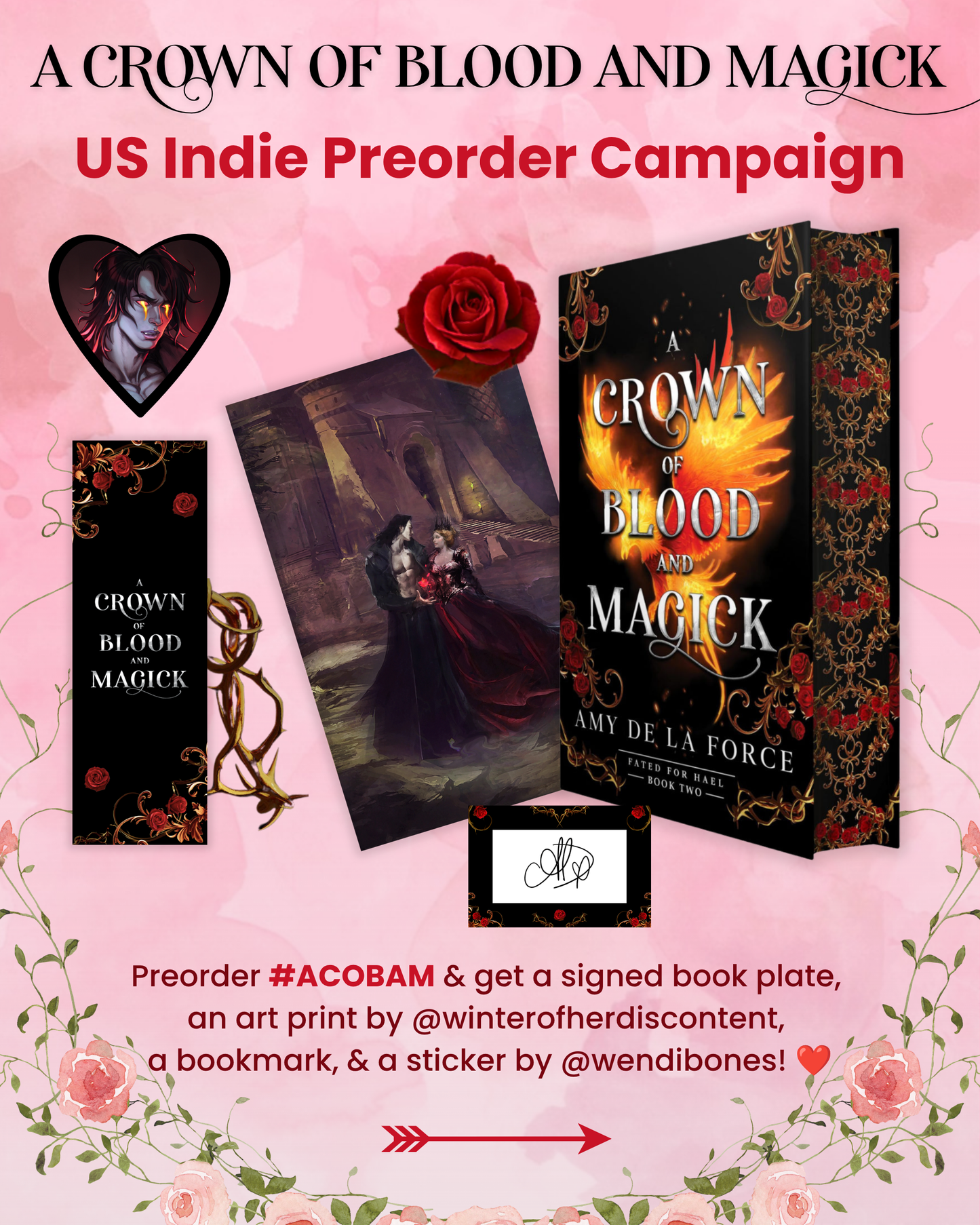 PRE-ORDER A Crown of Blood and Magick