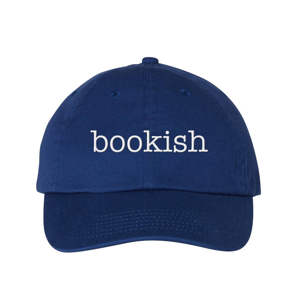 Bookish Embroidered Dad Hat