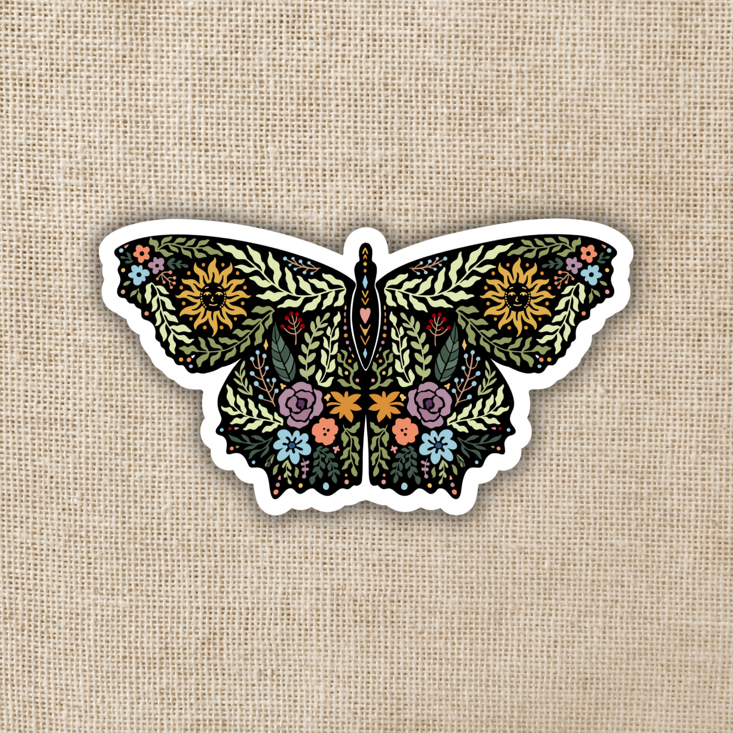 Magic Boho Butterfly Sticker