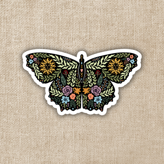 Magic Boho Butterfly Sticker