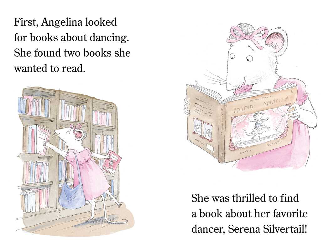 Angelina Ballerina Loves the Library by Katharine Holabird