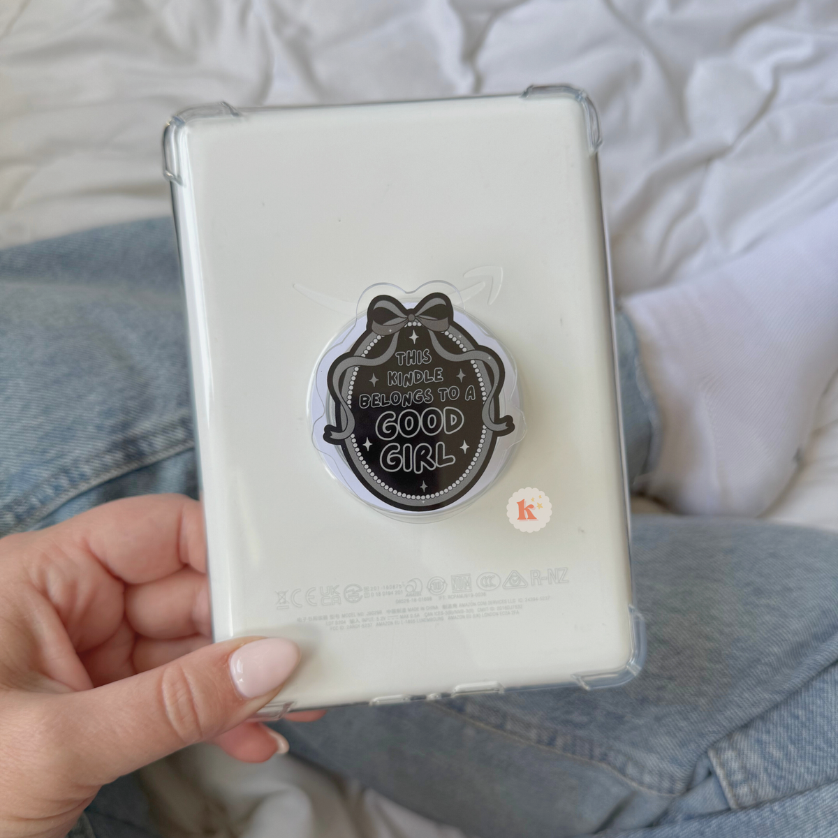 Good girl kindle grip | kindle accessories | kindle case