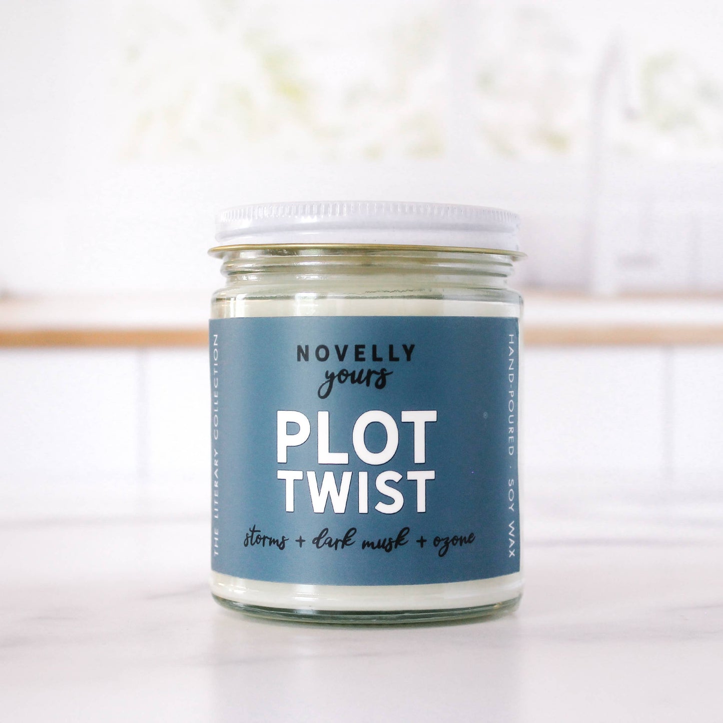 Plot Twist candle