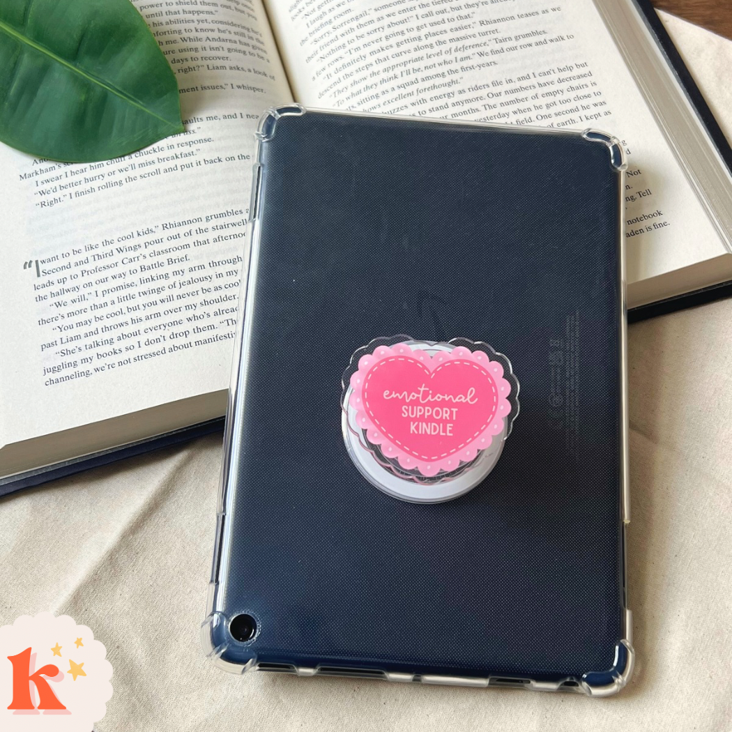 Emotional Support Kindle MagSafe Grip