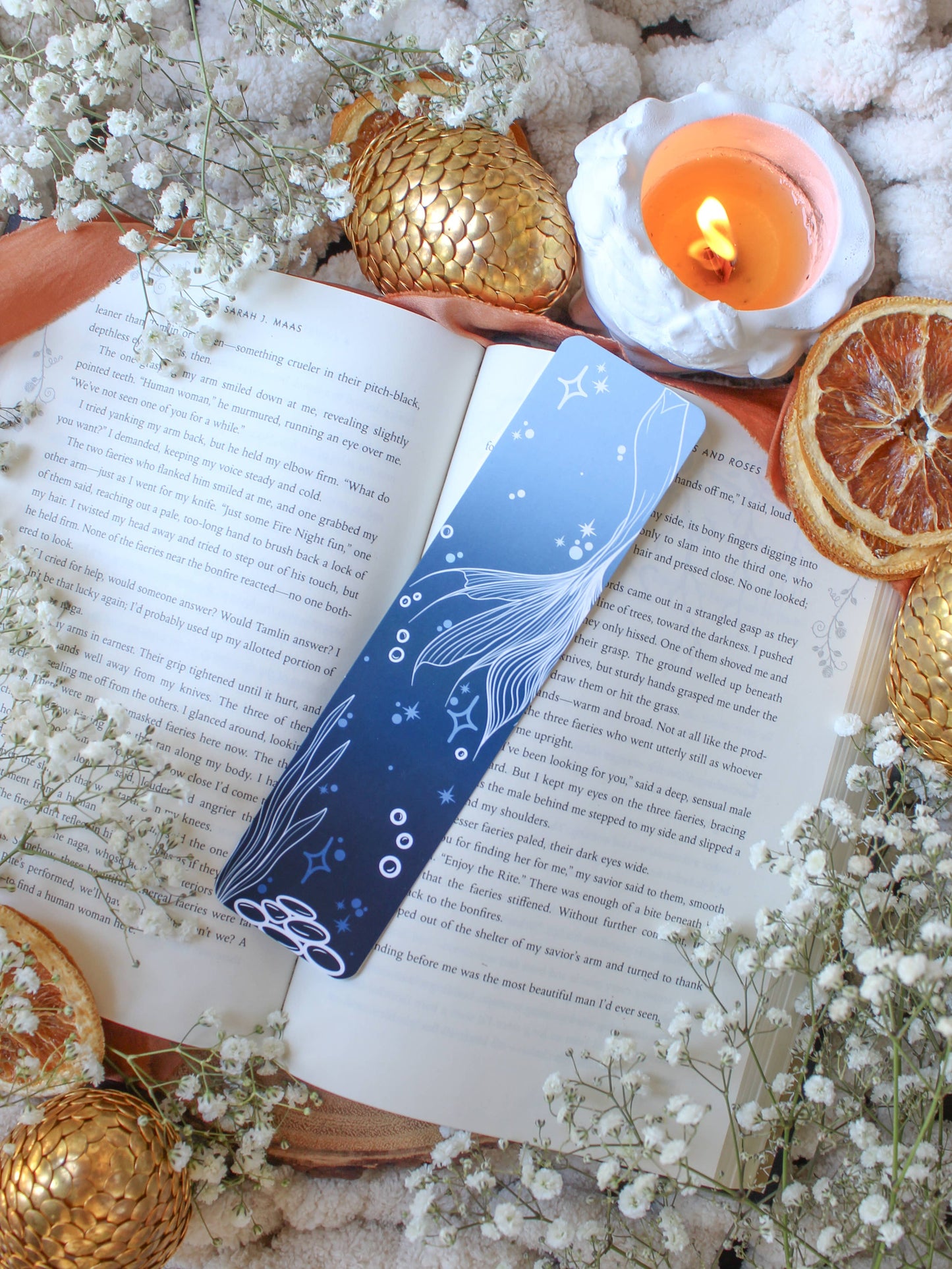 Mermaid 2x8 Bookmark | Glossy