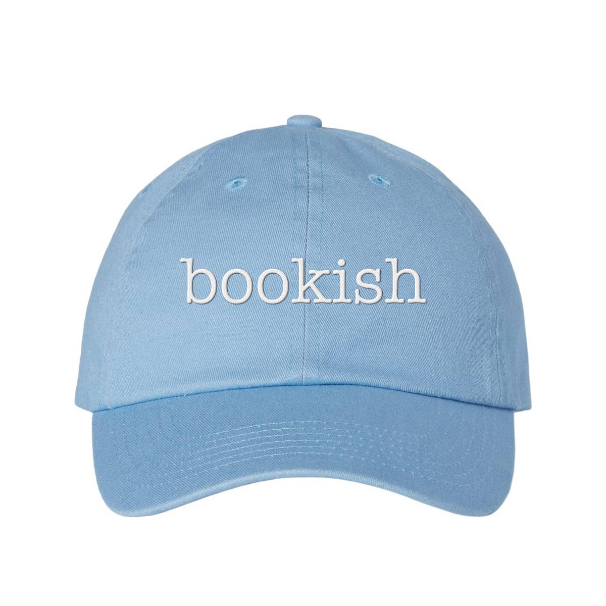 Bookish Embroidered Dad Hat