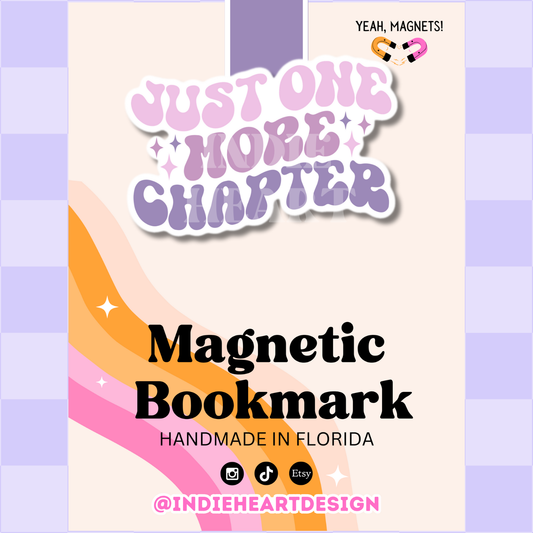 Just One More Chapter | Magnetic Bookmark