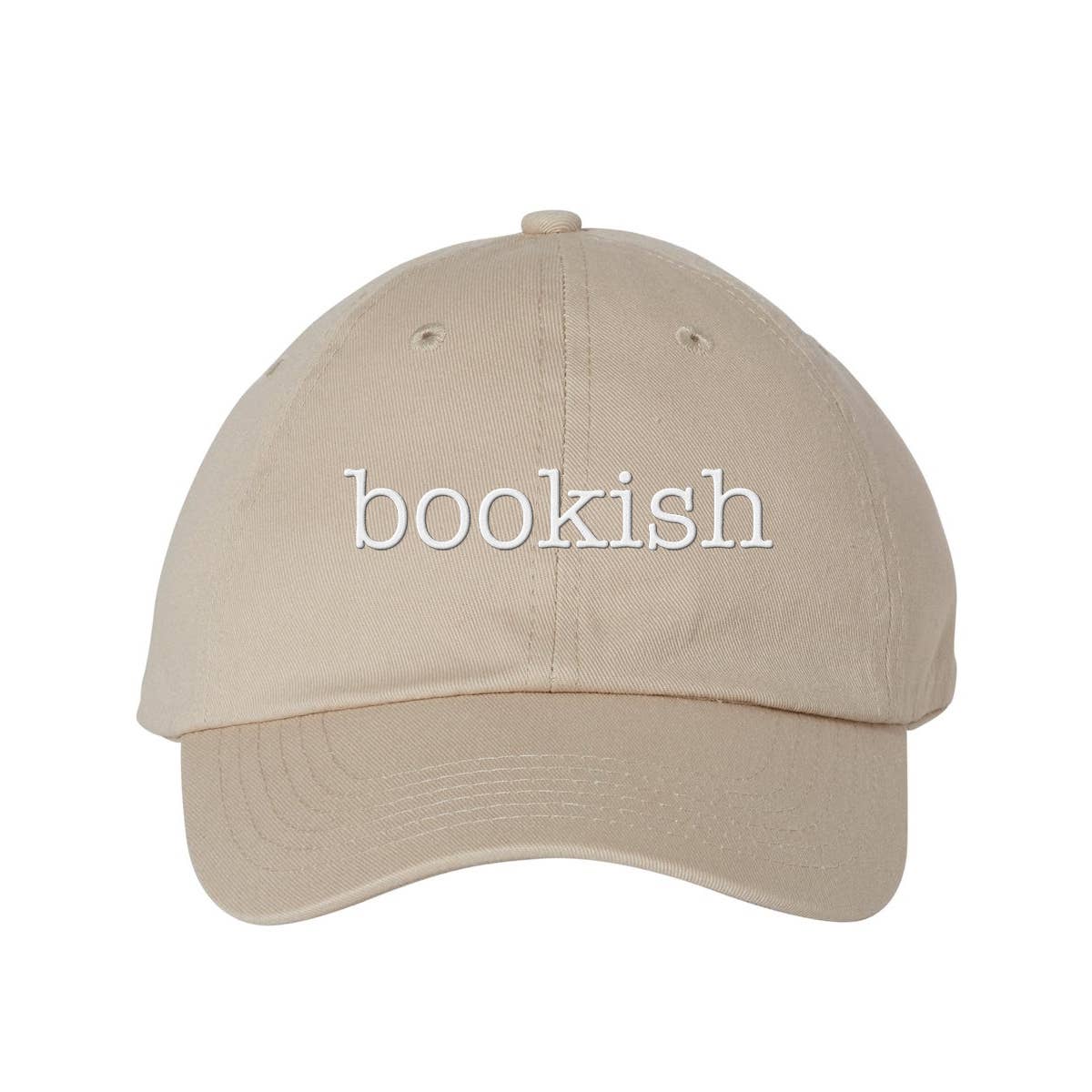 Bookish Embroidered Dad Hat