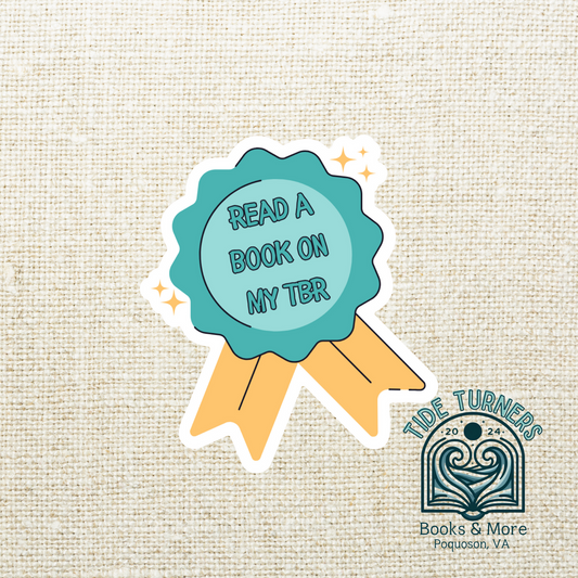 Read A Book On My TBR Sticker